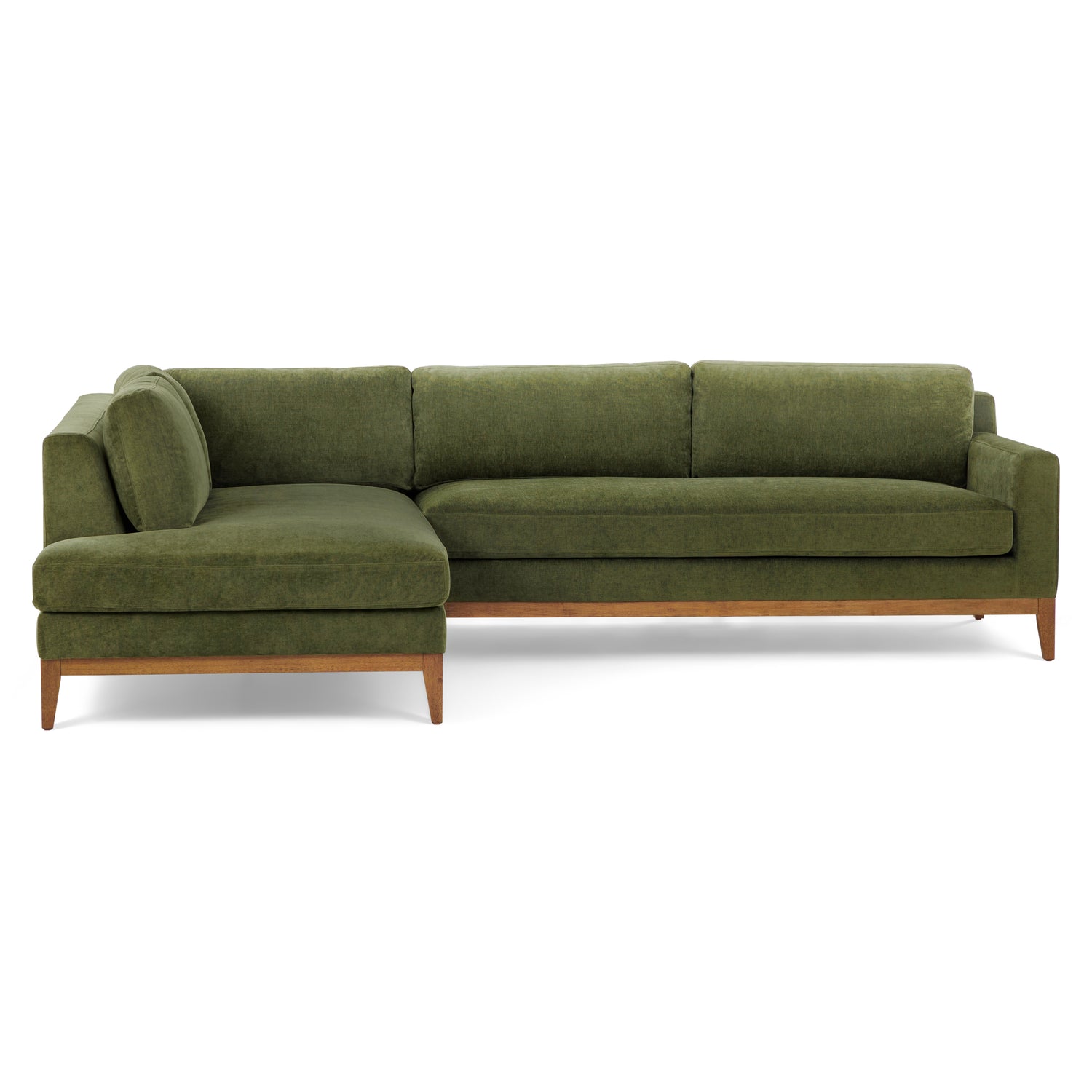 Zyon Left-Facing Bumper Chaise Sectional 