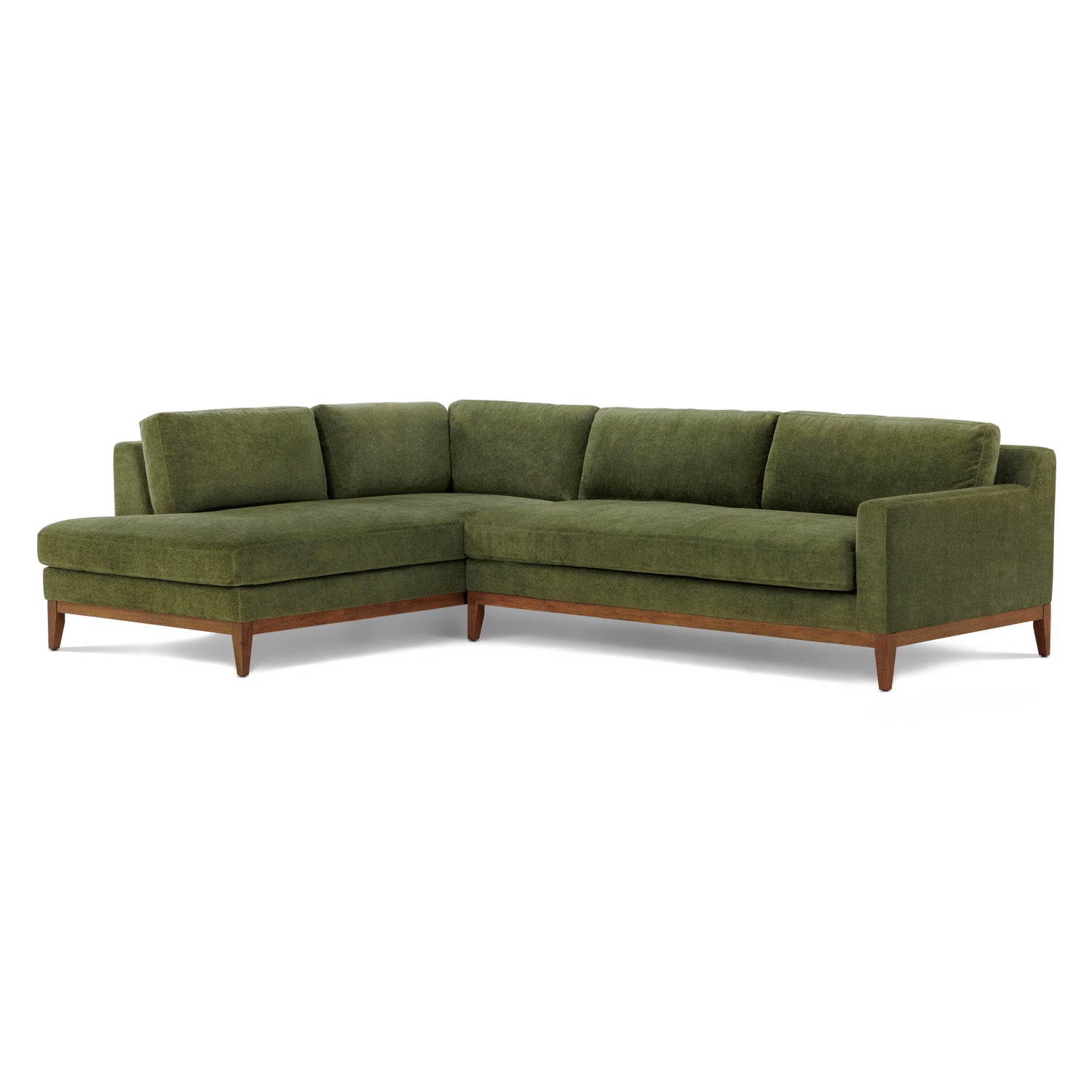 Zyon Left-Facing Bumper Chaise Sectional 