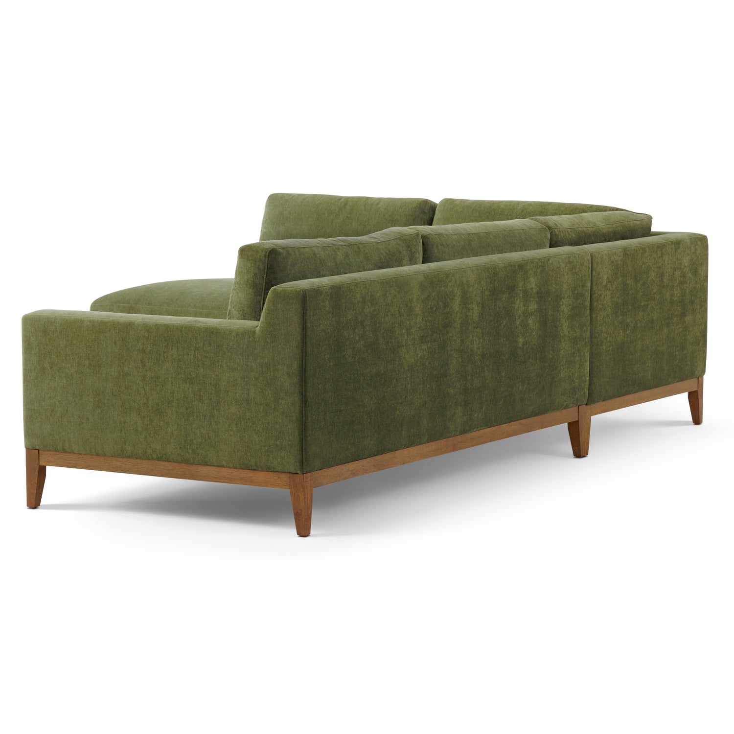 Zyon Left-Facing Bumper Chaise Sectional 