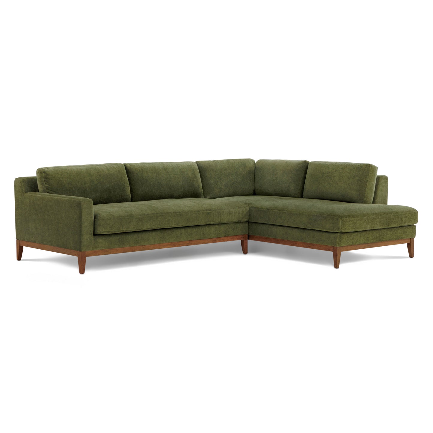 Zyon Right-Facing Bumper Chaise Sectional