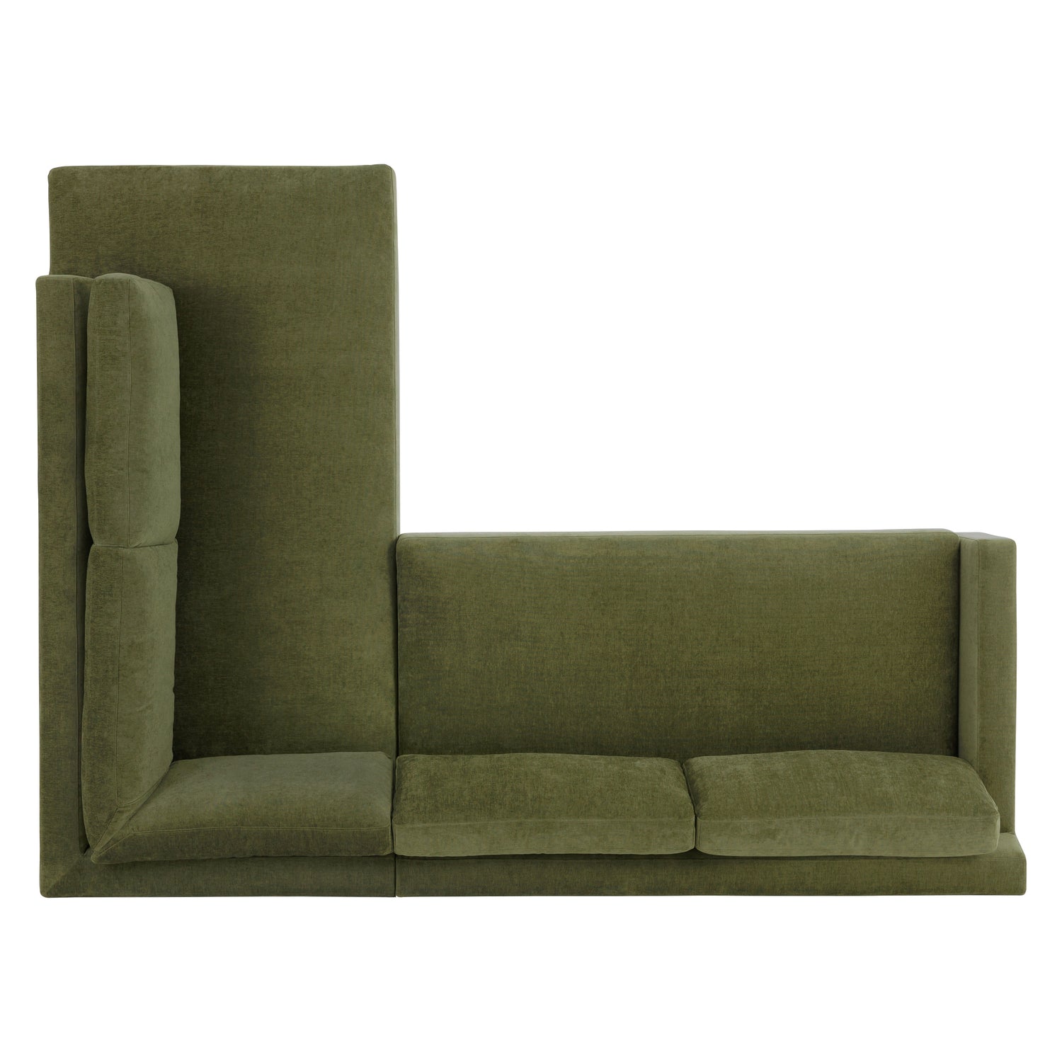 Zyon Right-Facing Bumper Chaise Sectional 