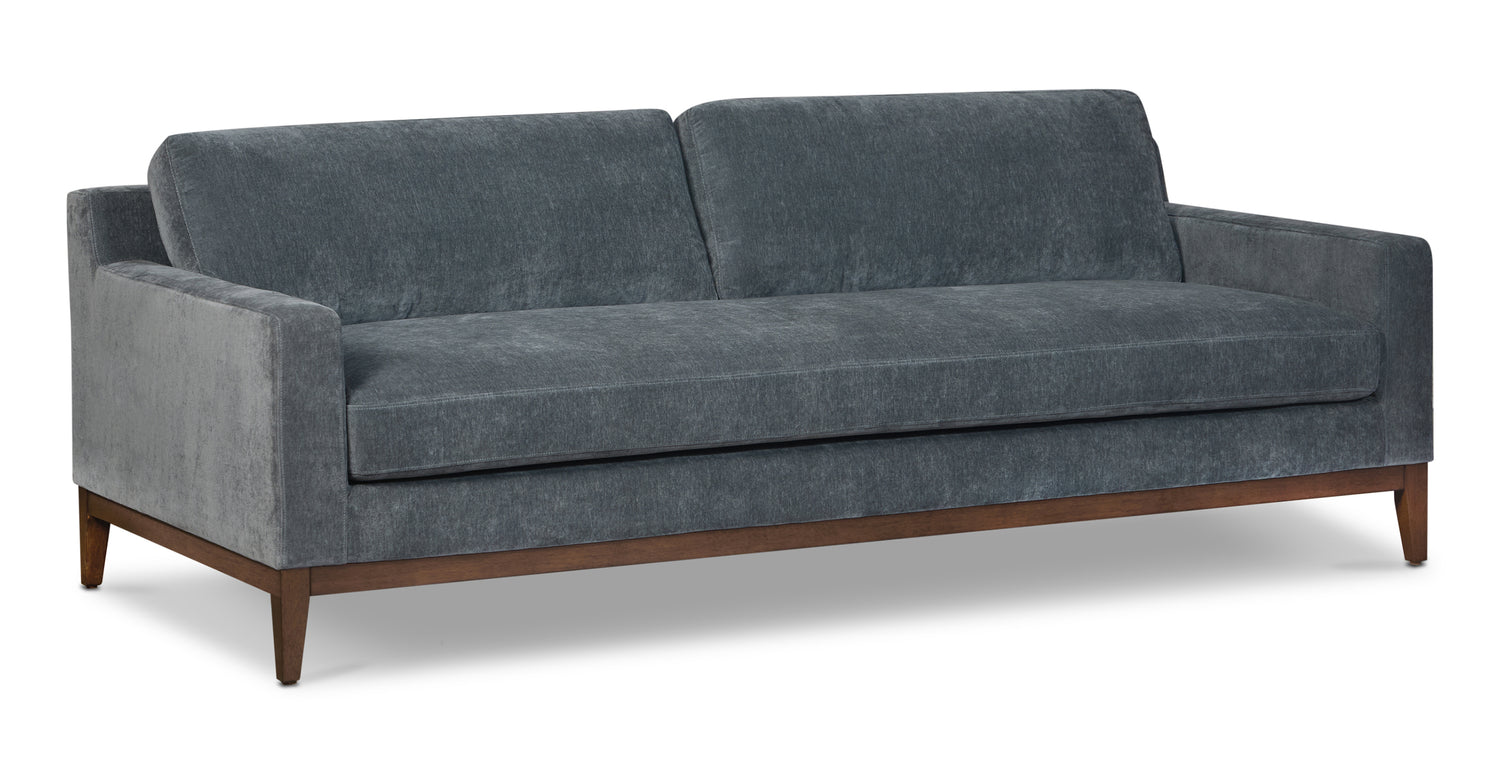 Zyon Velvet Sofa Boreal Blue