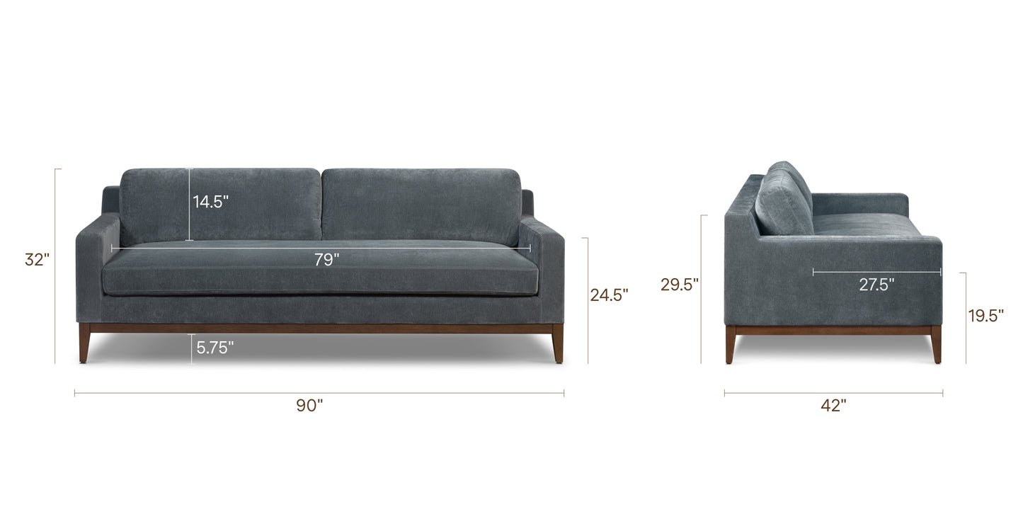 Boreal Blue, dimensions