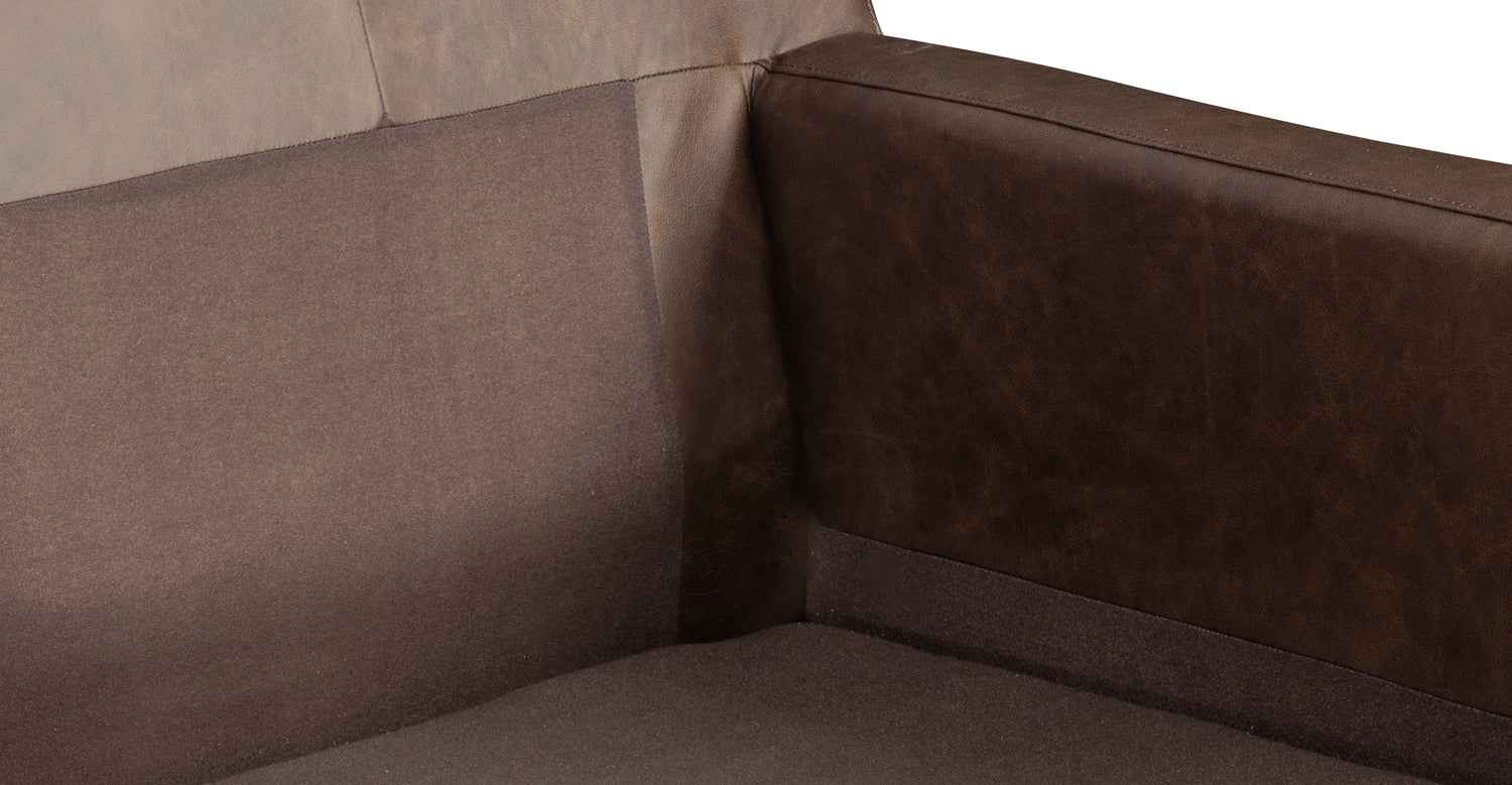 Zyon Sofa Bridle Brown