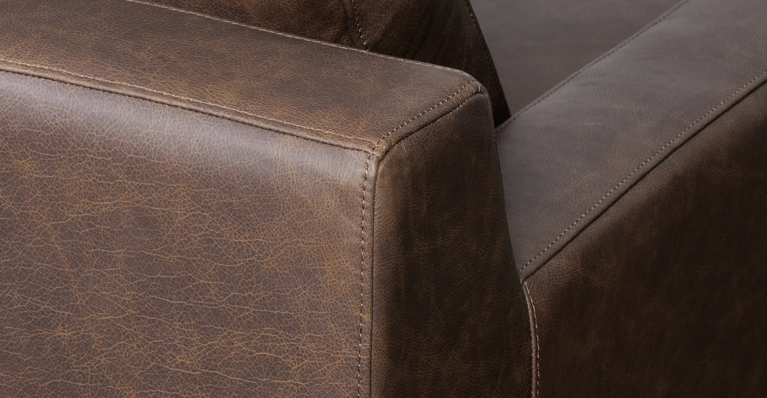 Zyon Sofa Bridle Brown