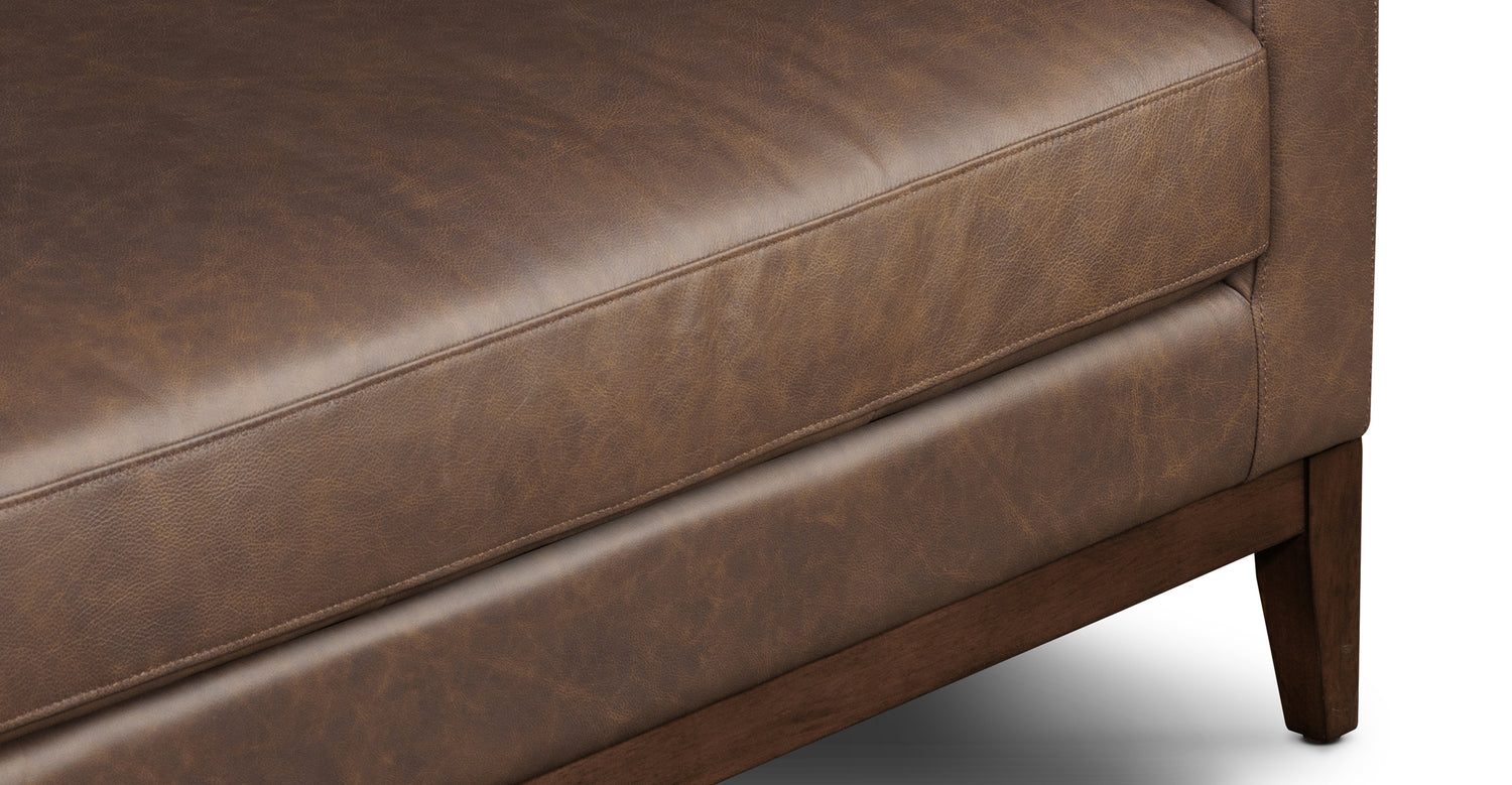 Zyon Sofa Bridle Brown