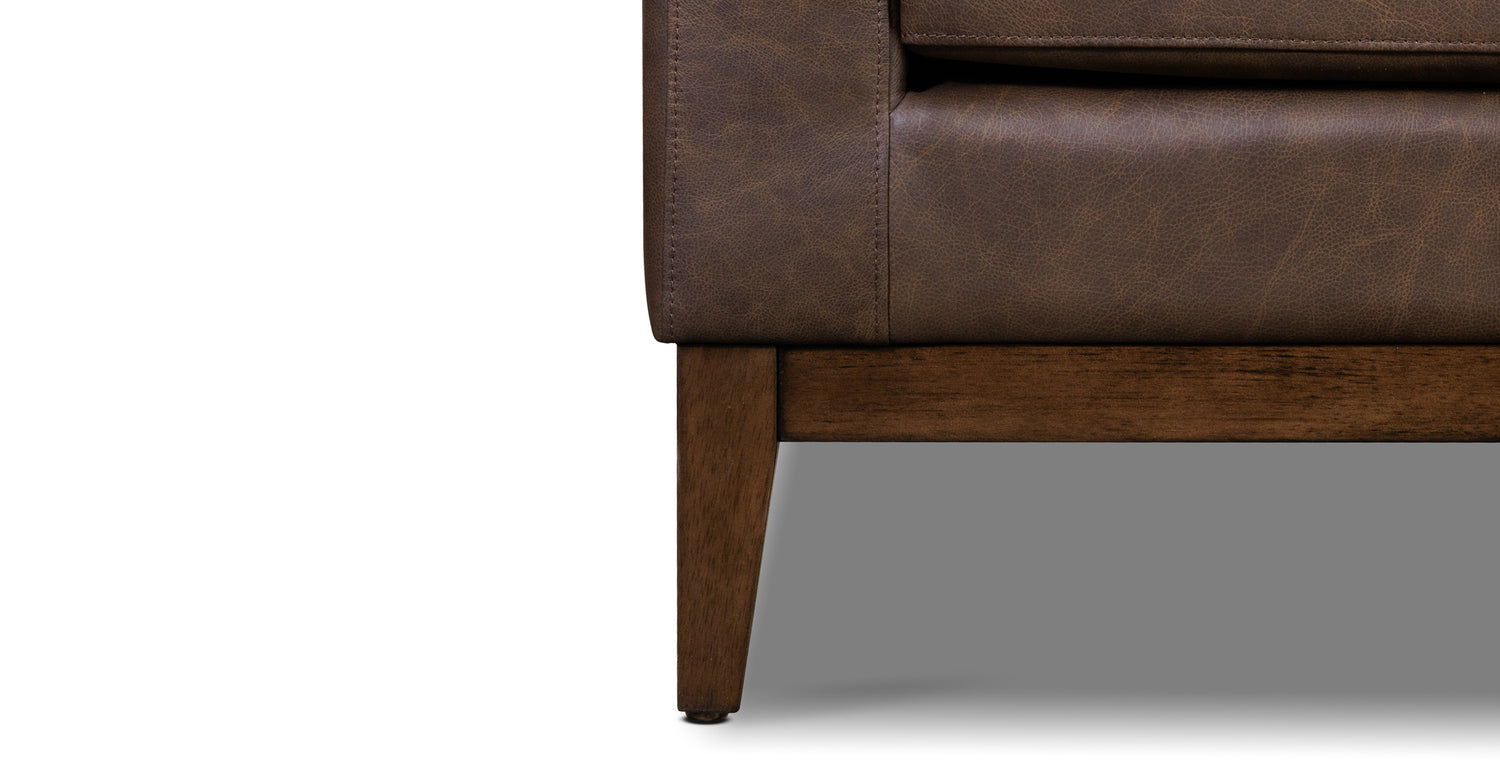 Zyon Sofa Bridle Brown