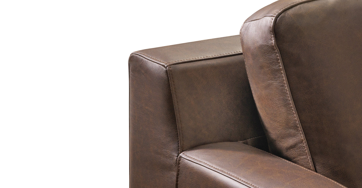 Zyon Sofa Bridle Brown