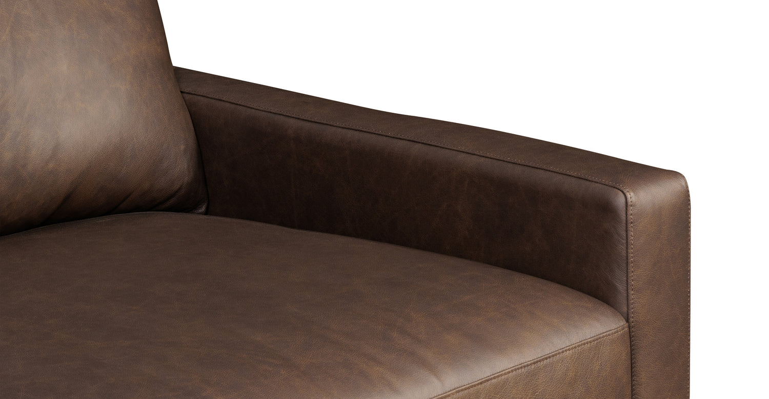 Zyon Sofa Bridle Brown