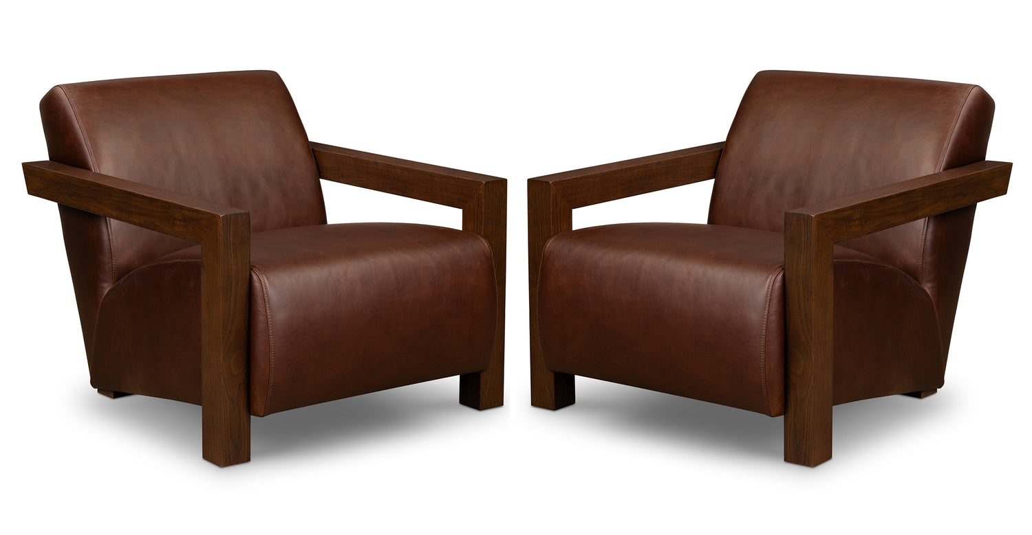 Oscuro Brown/Set of 2