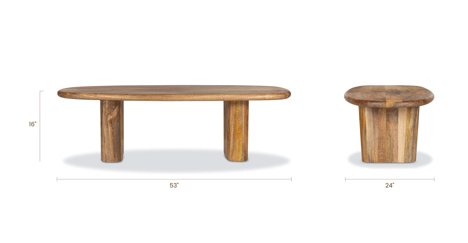 Natural, dimensions
