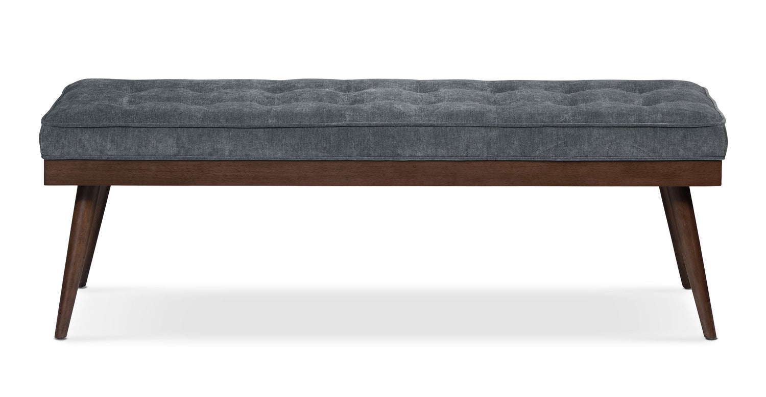 Luca Fabric Bench Boreal Blue