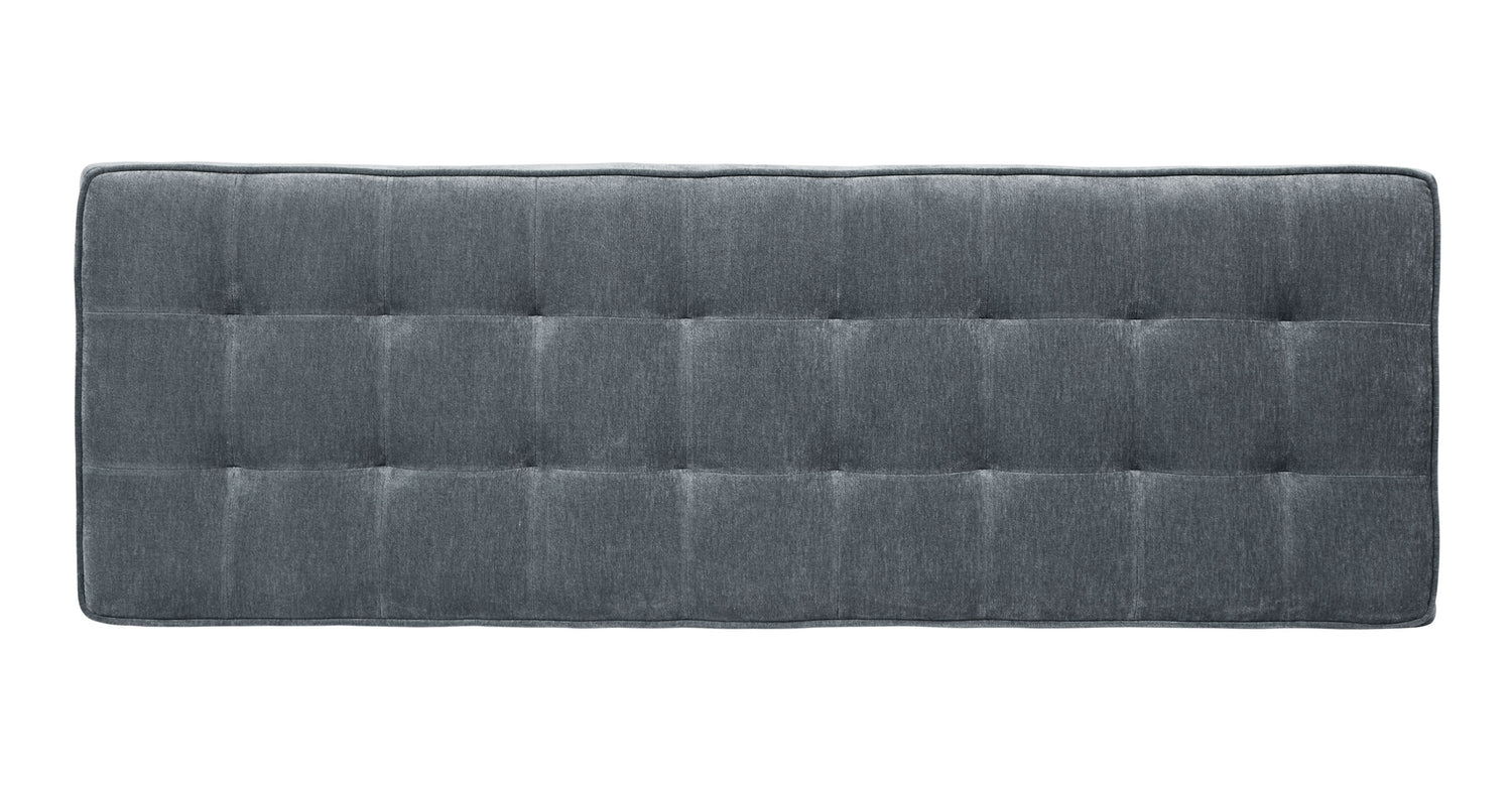 Luca Fabric Bench Boreal Blue