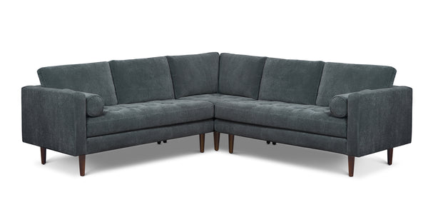 Napa Velvet Corner Sectional Sofa