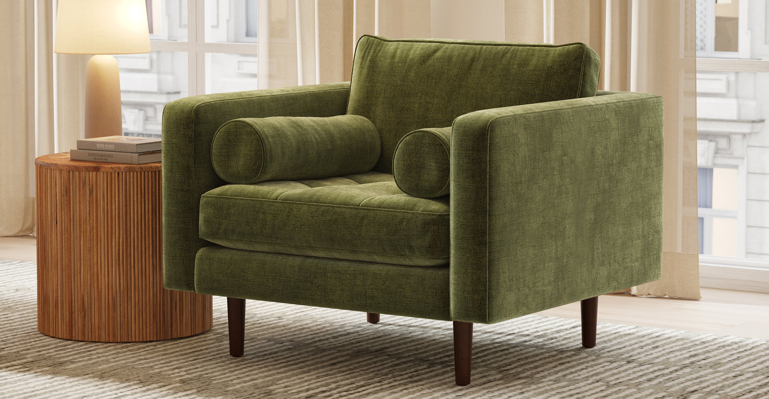 Article green velvet chair sales