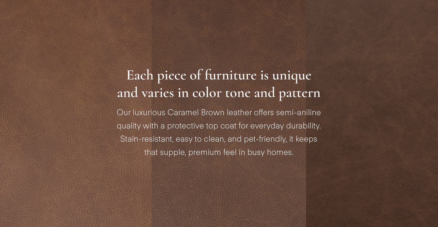 Sorrento Sofa Caramel Brown