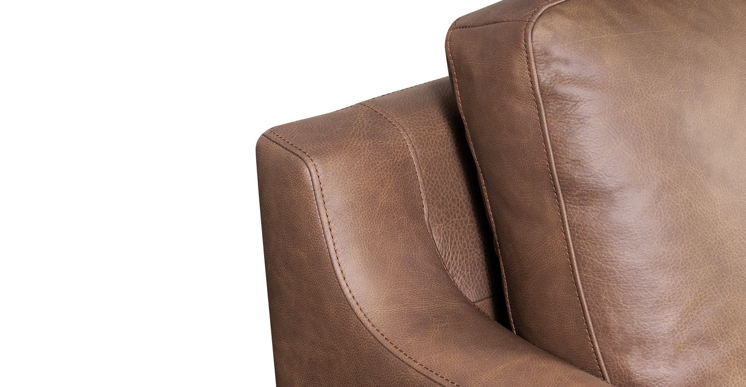 Sorrento Sofa Caramel Brown