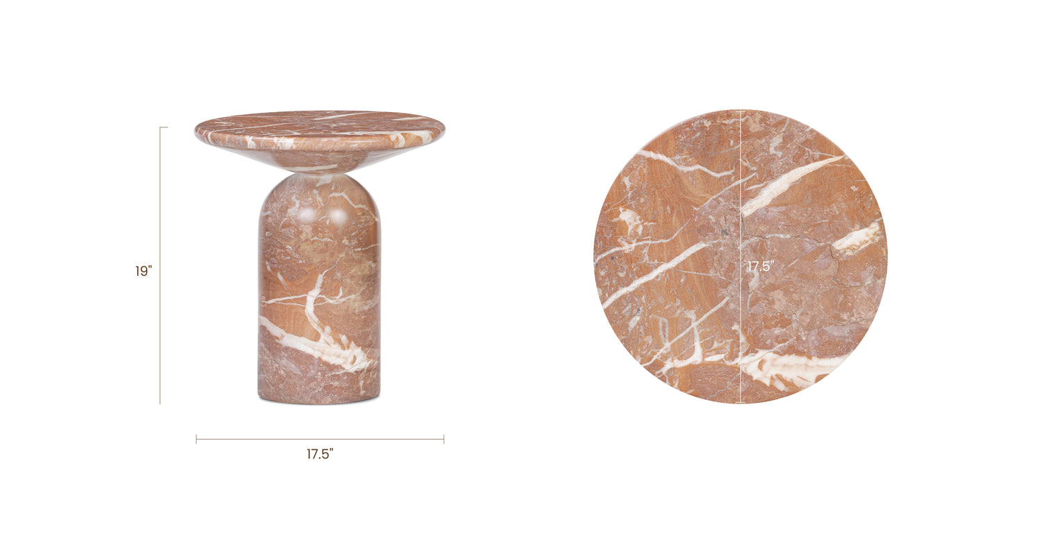 Jasper Red, dimensions