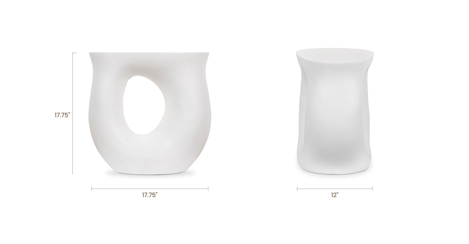White, dimensions