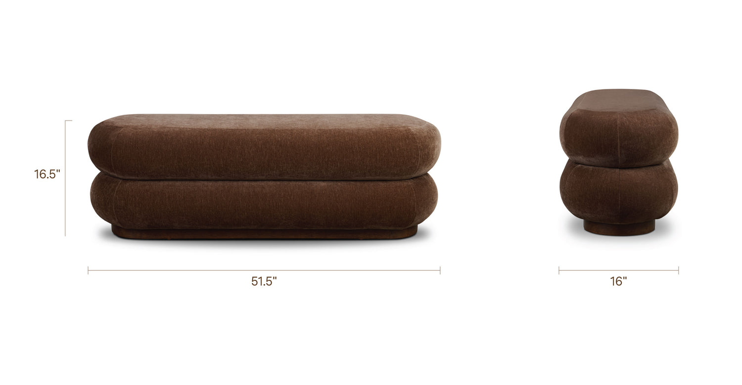 Bronzer Brown, dimensions