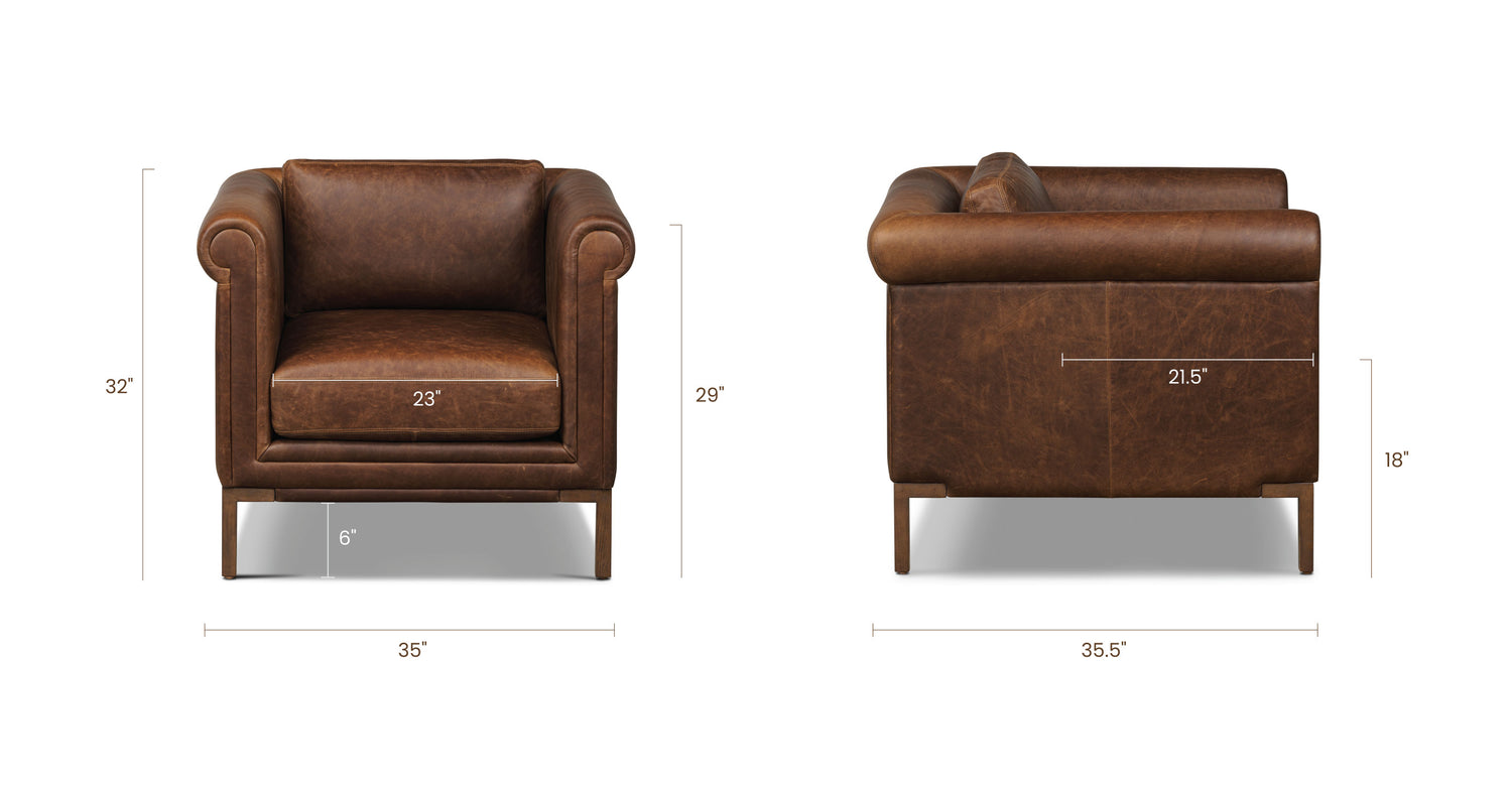 Chocolate Brown, dimensions