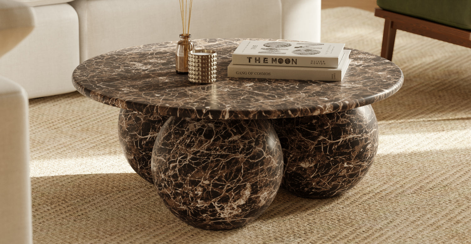 Marmo Coffee Table Empero Brown