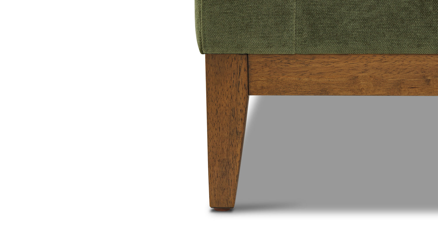 Distressed Green Velvet
