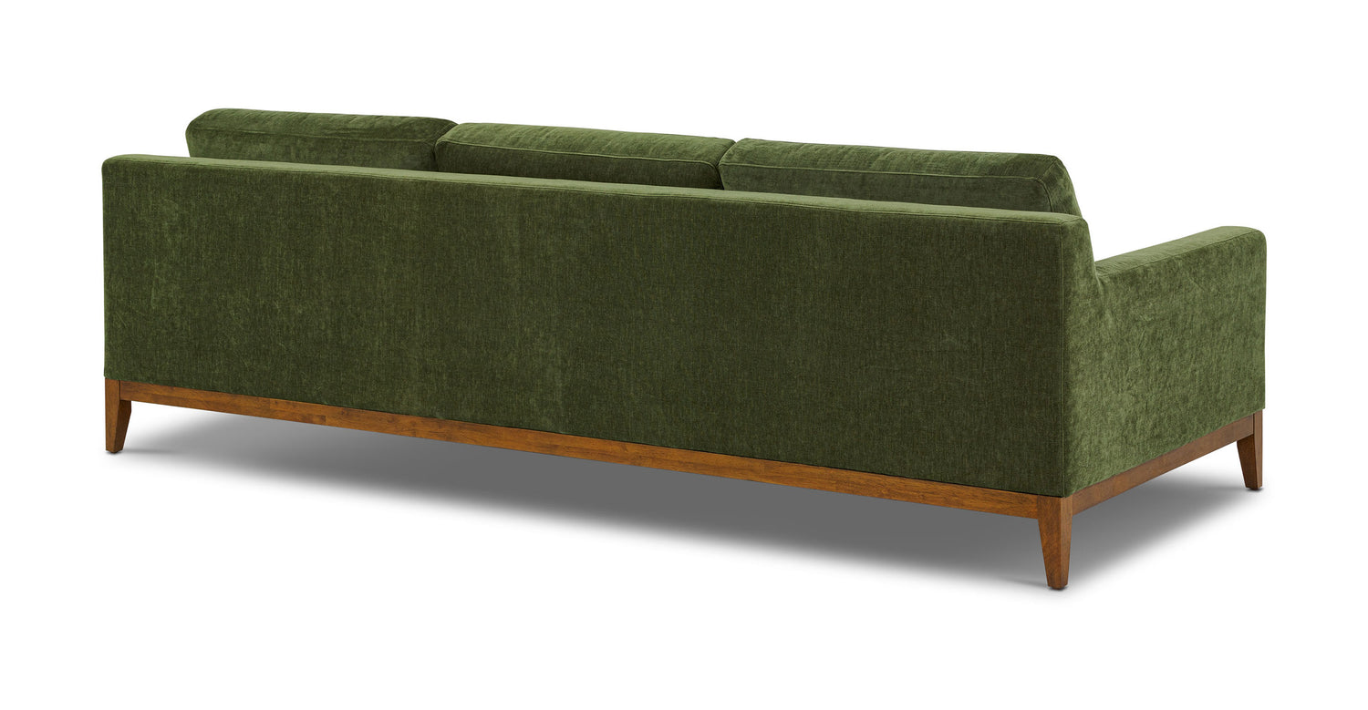 Distressed Green Velvet