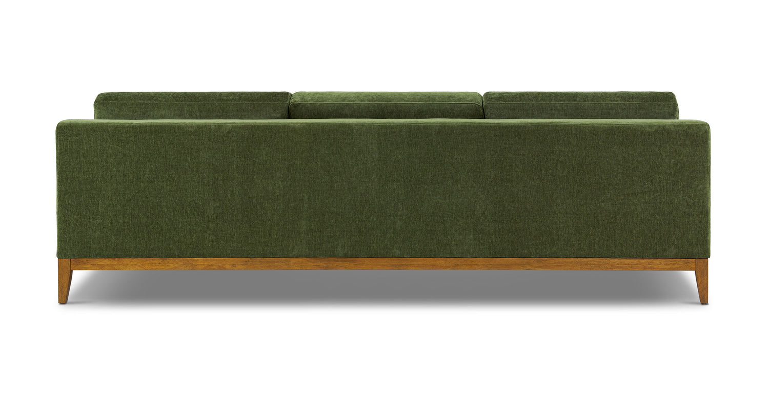 Distressed Green Velvet