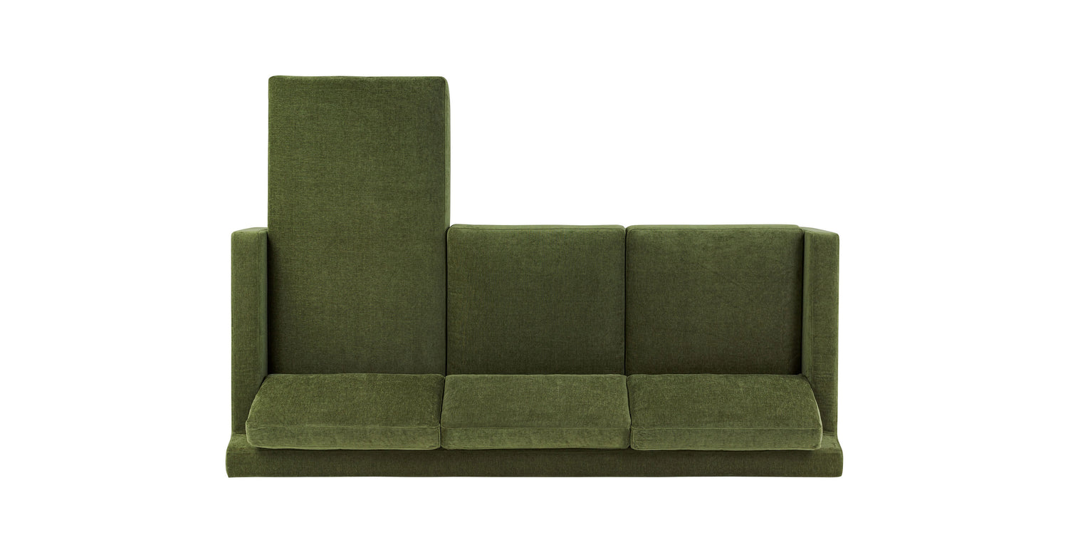 Distressed Green Velvet
