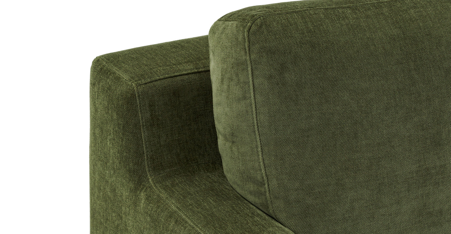 Distressed Green Velvet