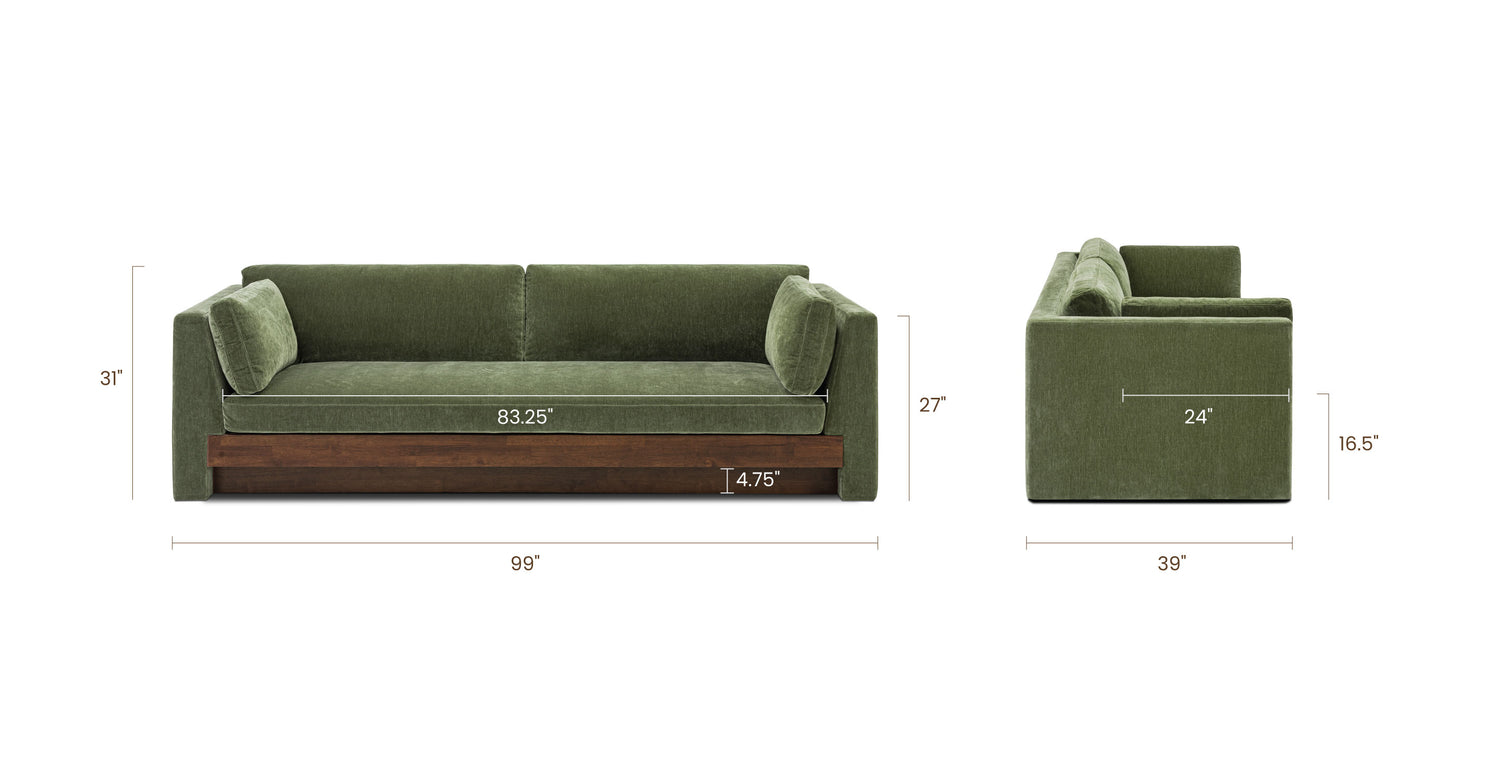 Sagano Green, dimensions