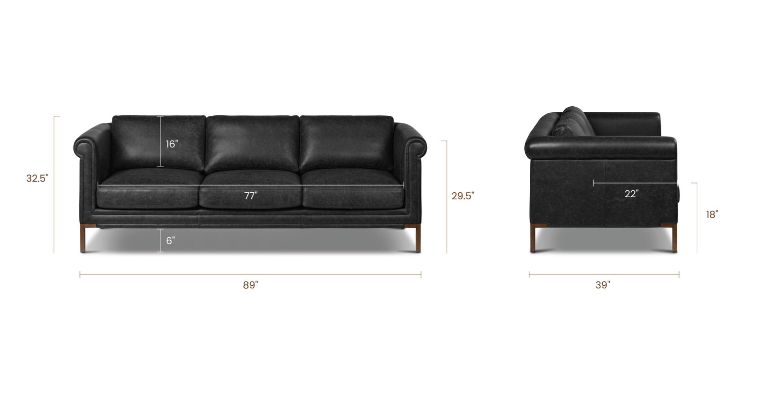 Onyx Black, dimensions
