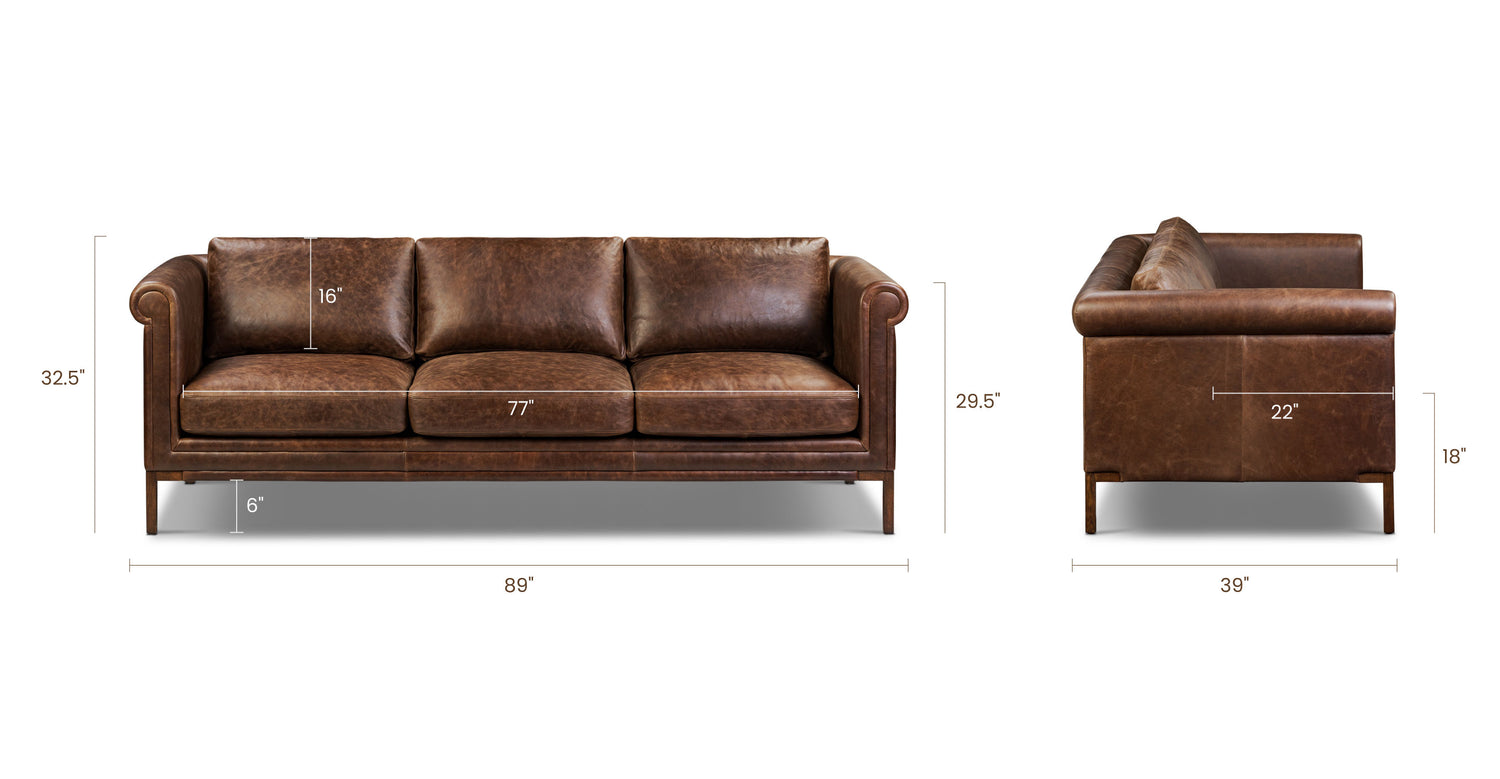 Chocolate Brown, dimensions