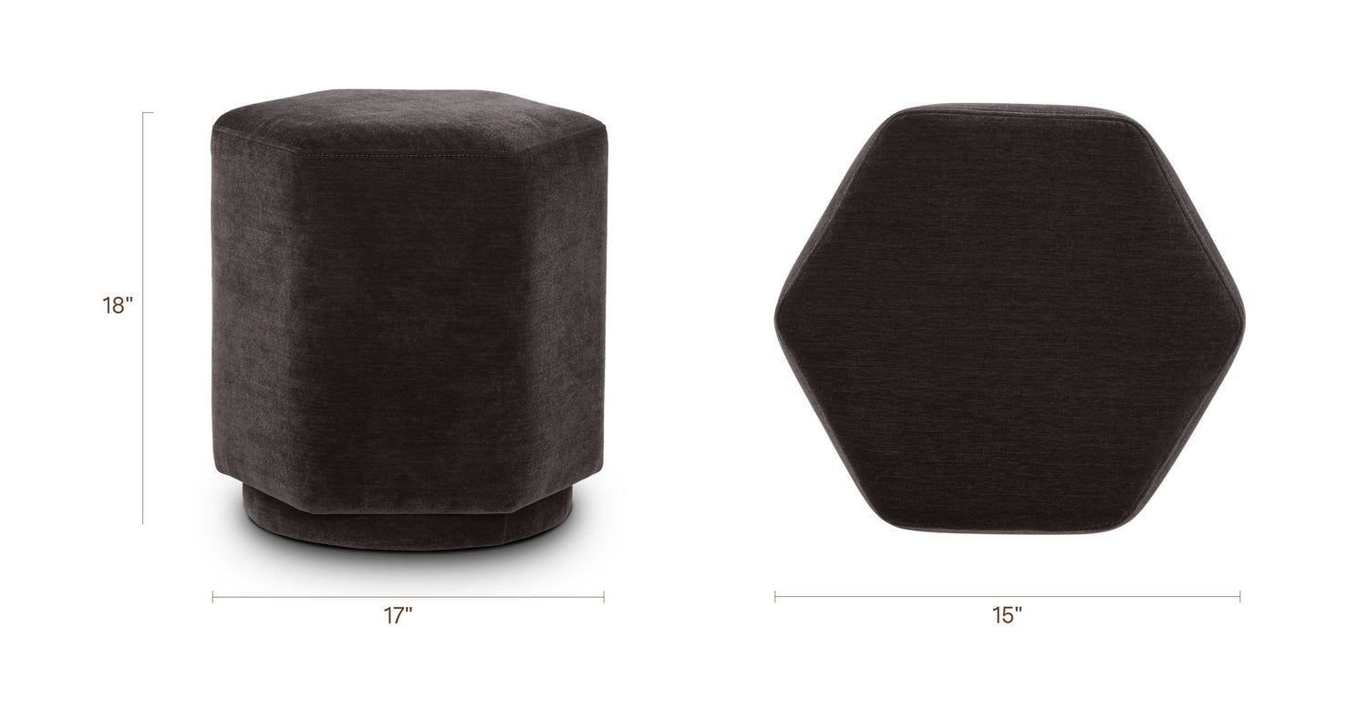 Ganache Brown, dimensions