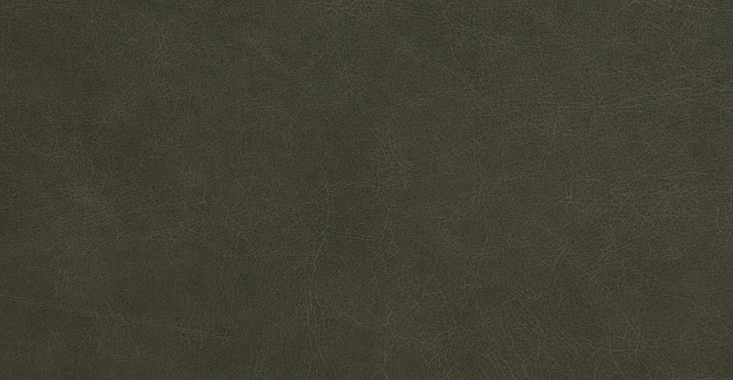 Bosco Leather Lounge Chair Olivine Green