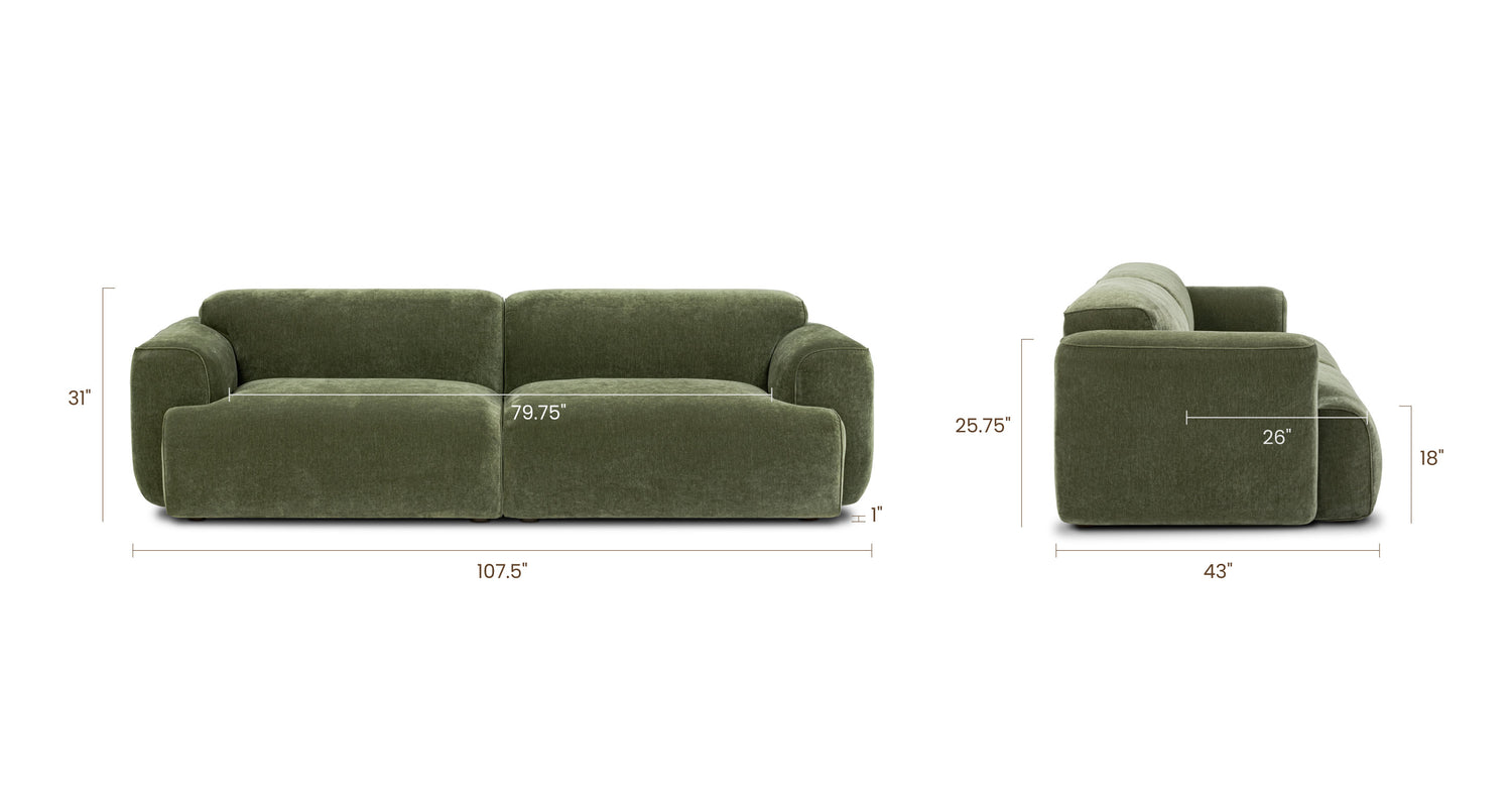 Sagano Green, dimensions