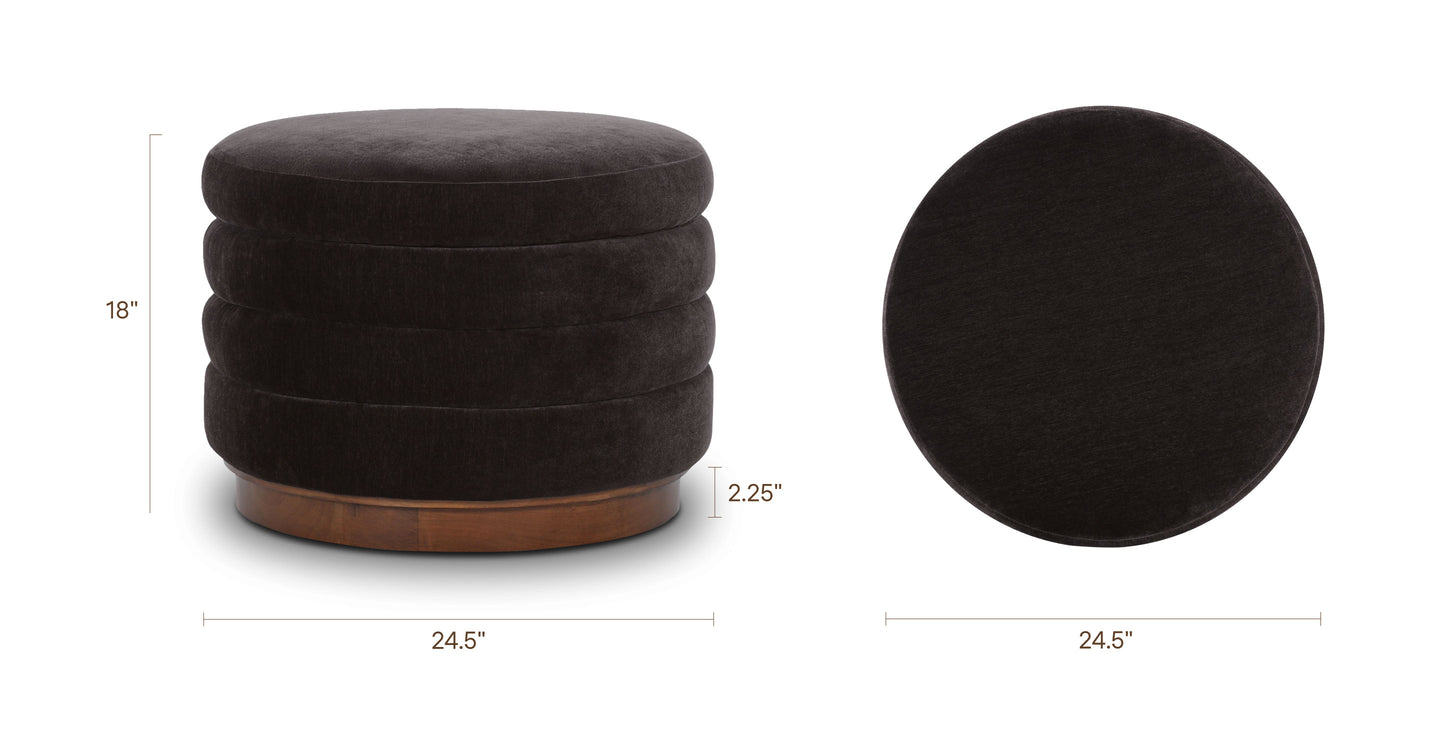 Ganache Brown, dimensions