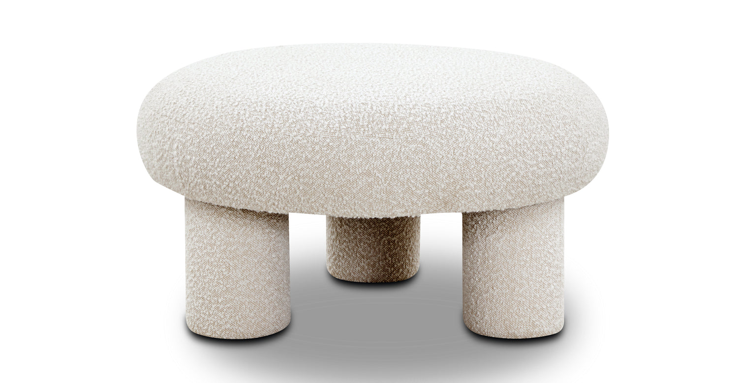 Froth White Boucle