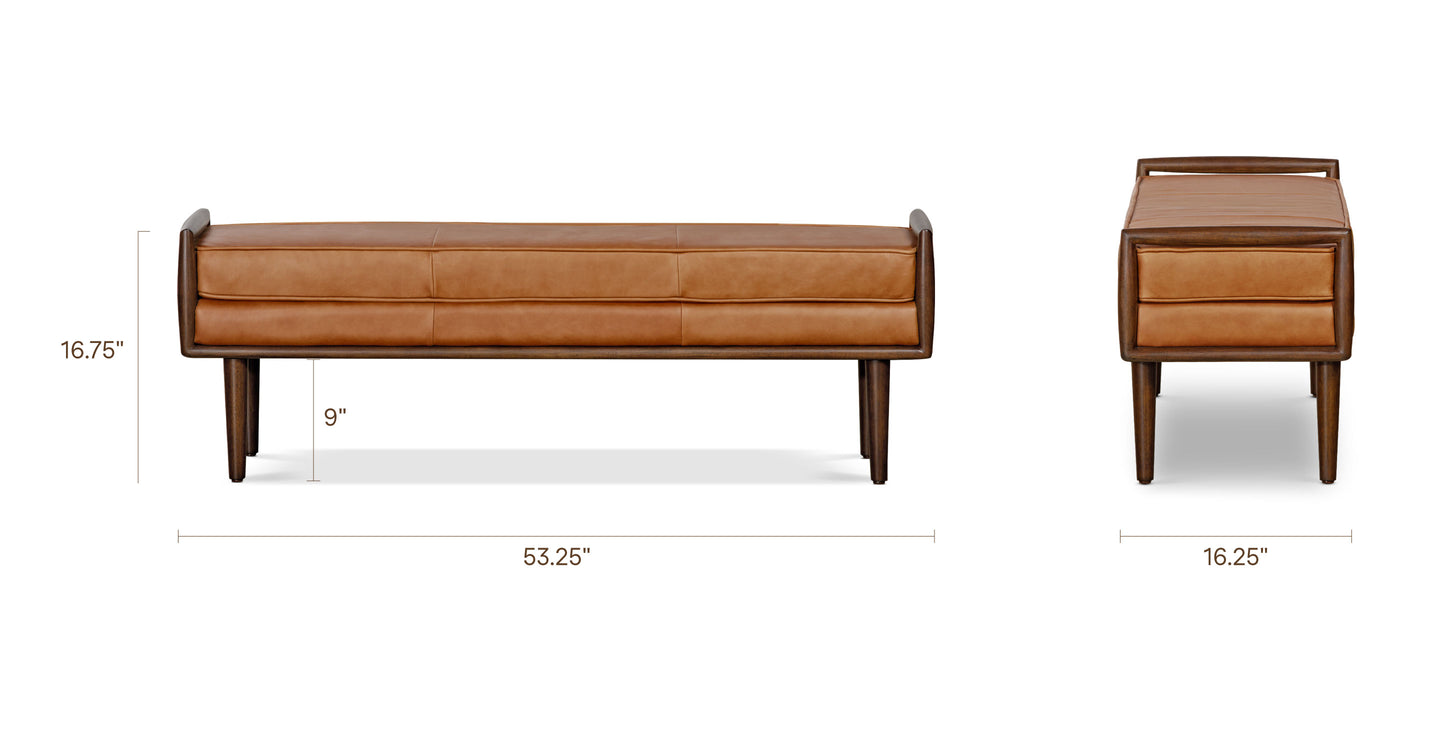 Cognac Tan, dimensions