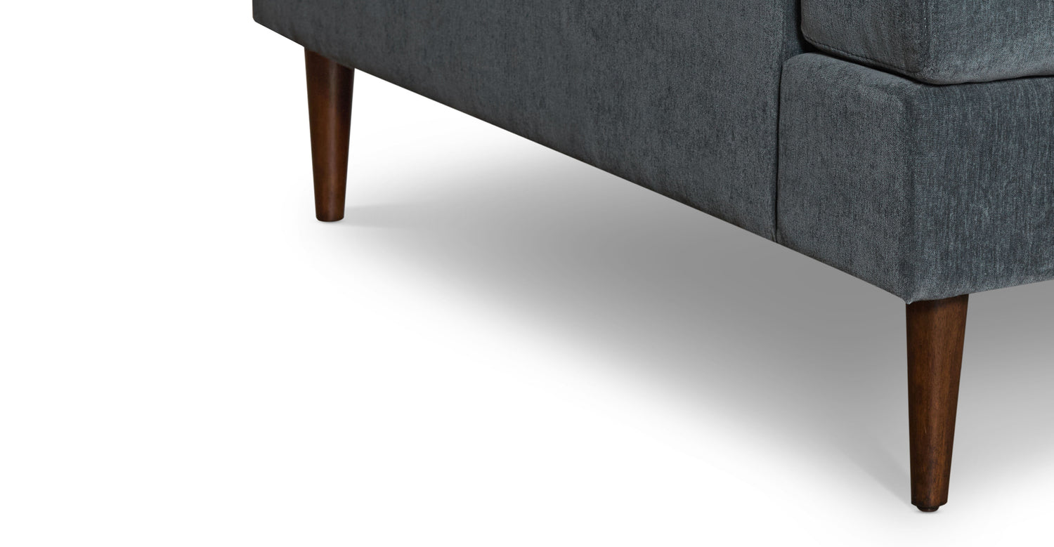 Lucerne Right-Facing Sectional with Extra-Wide Chaise Boreal Blue