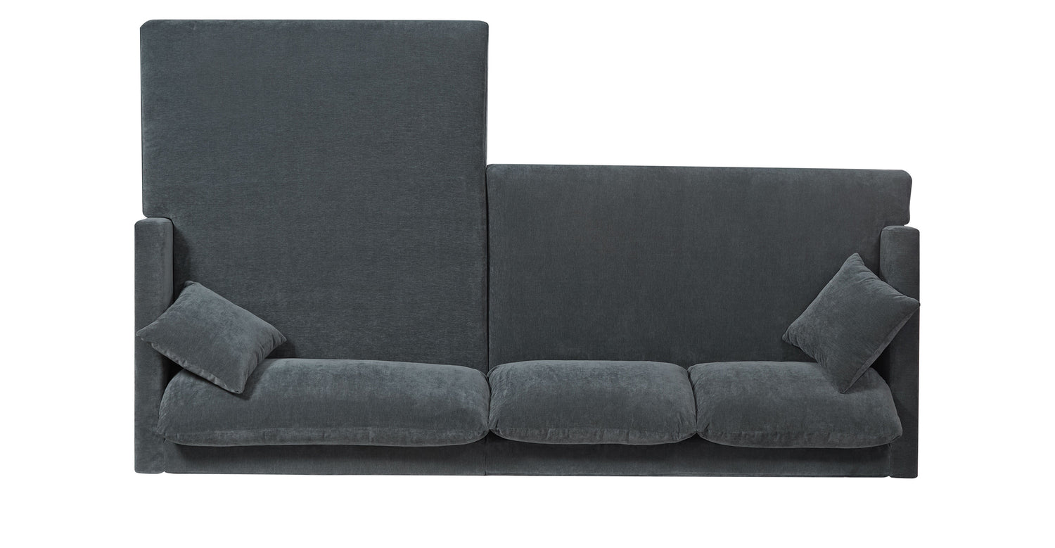 Lucerne Right-Facing Sectional with Extra-Wide Chaise Boreal Blue