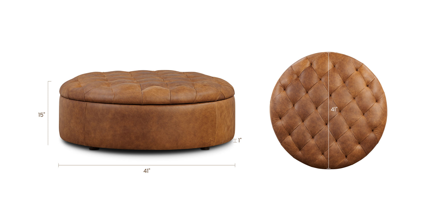 Russet Tan, dimensions