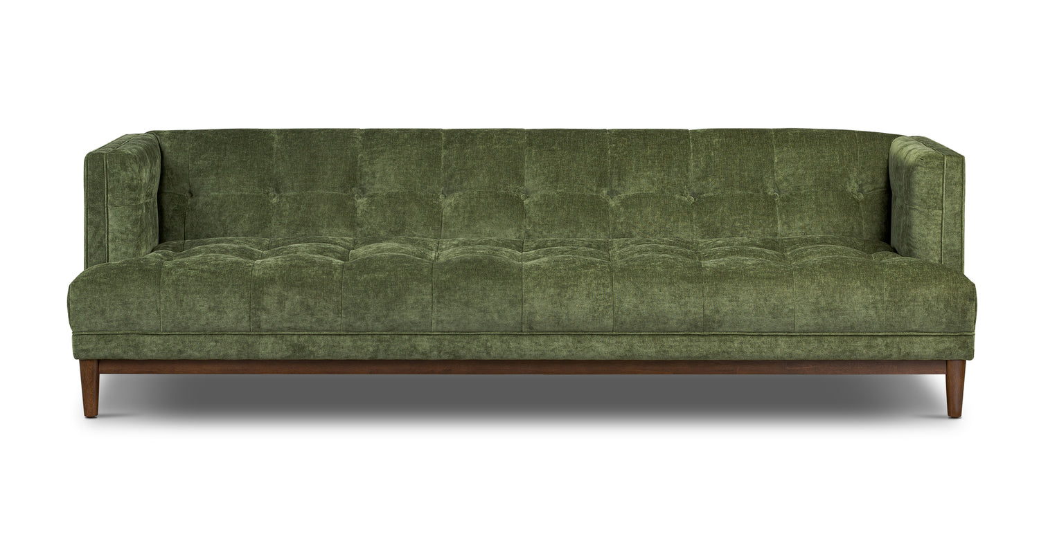 Distressed Green Velvet