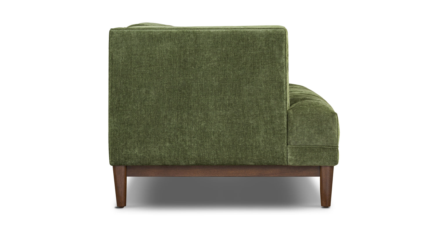 Distressed Green Velvet