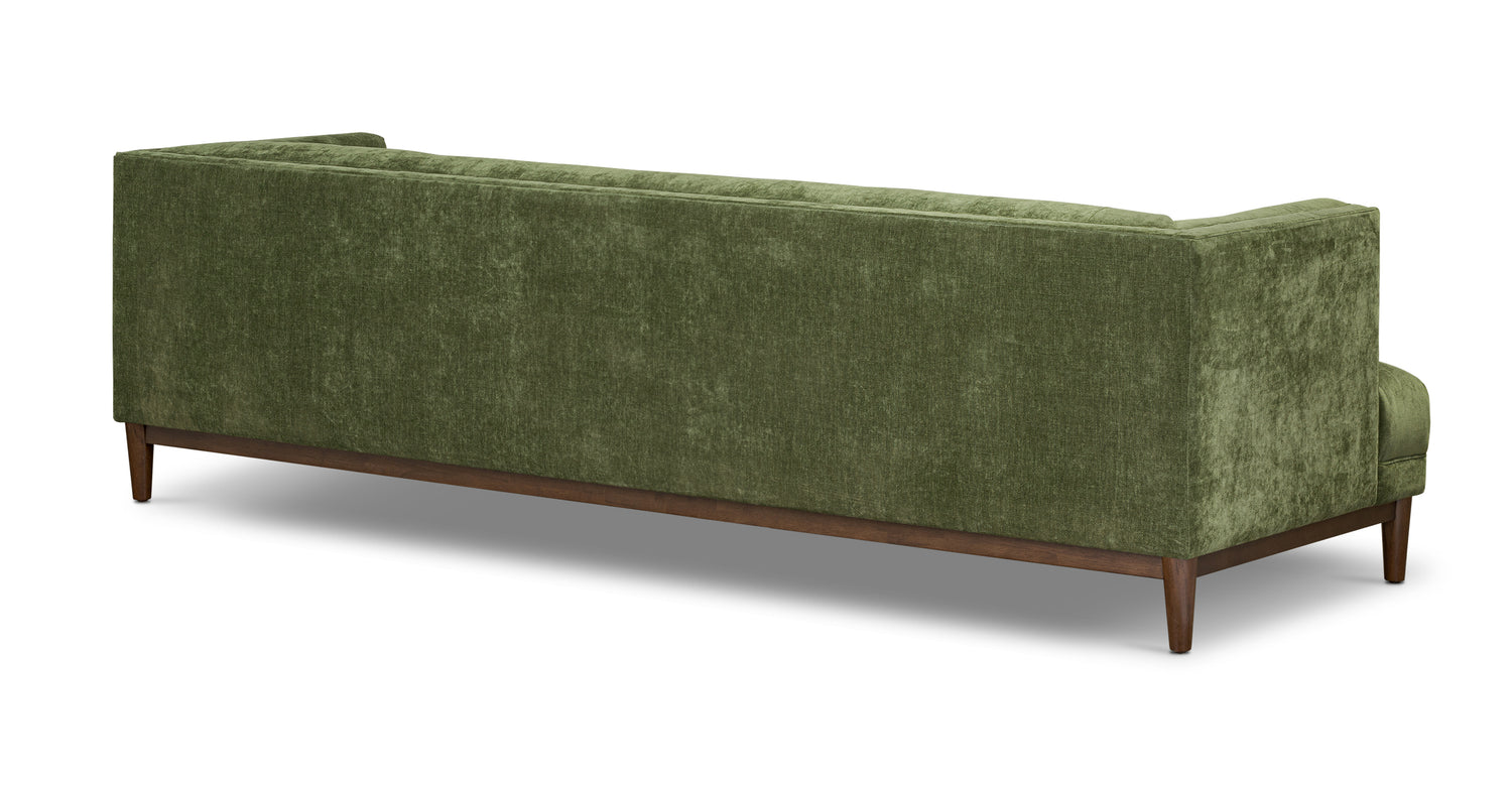 Distressed Green Velvet