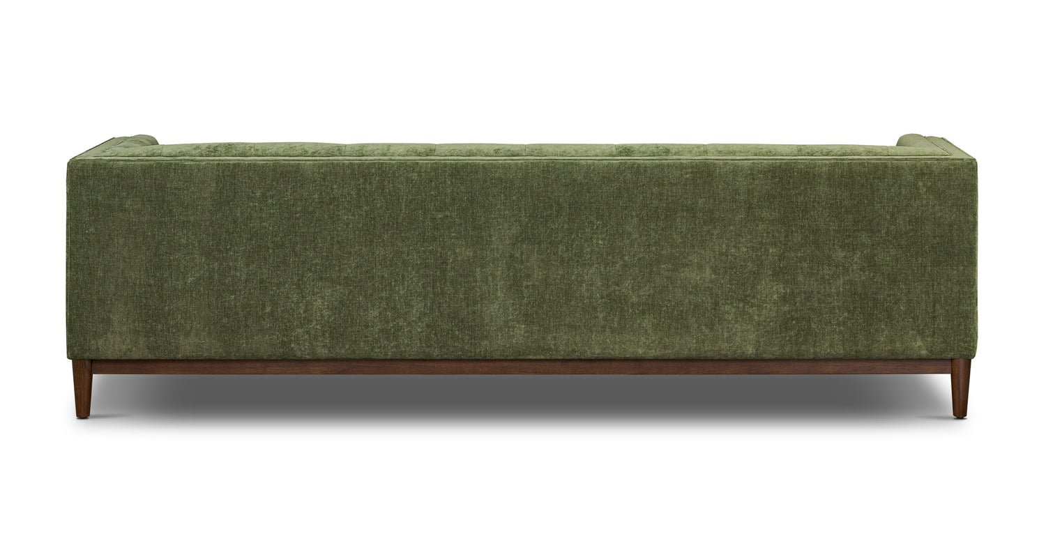 Distressed Green Velvet