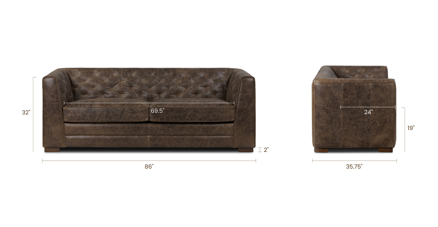 Brown Stone, dimensions