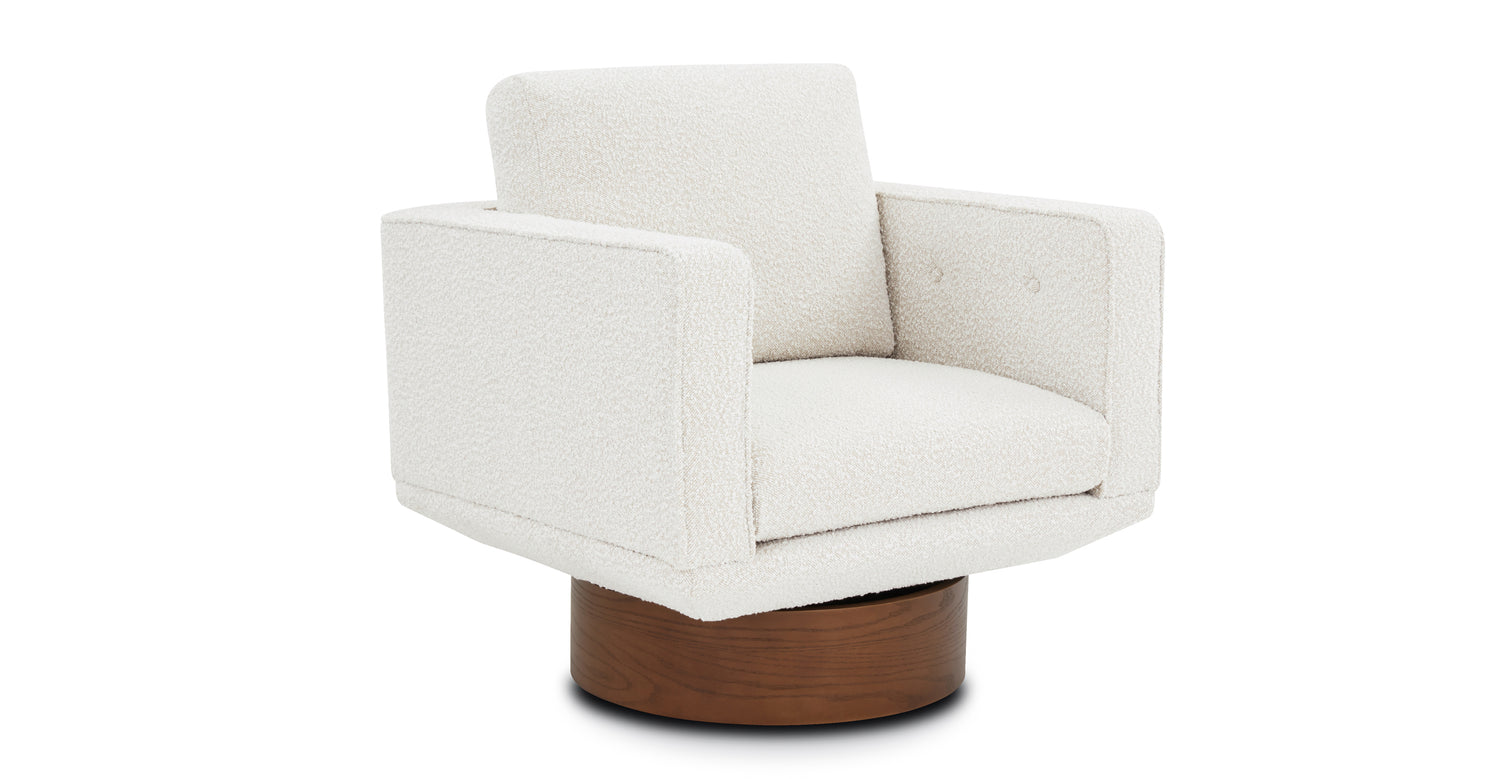 Froth White Boucle