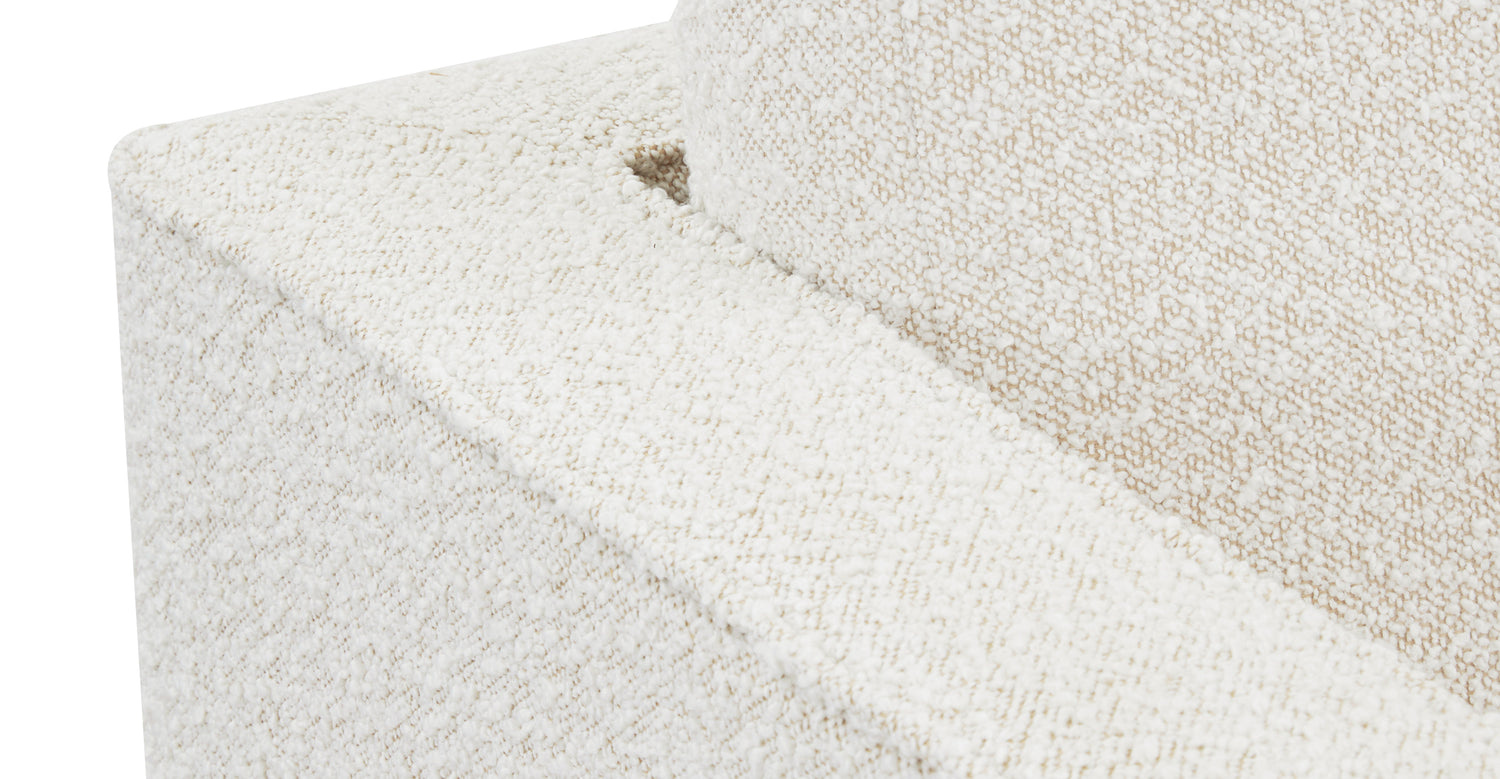Froth White Boucle
